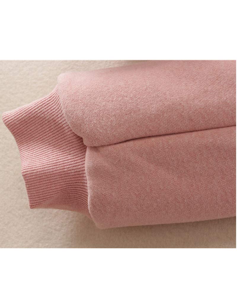 Women's Warm Sherpa Lined Sweatpants Drawstring Jogger Fleece Pants with Pockets