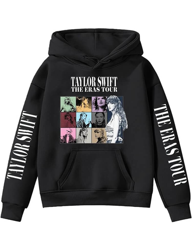 Girl's Hoodies Casual Taylor Sweatshirt Kids Boys Swifts Pullover Hooded Concert Outfits