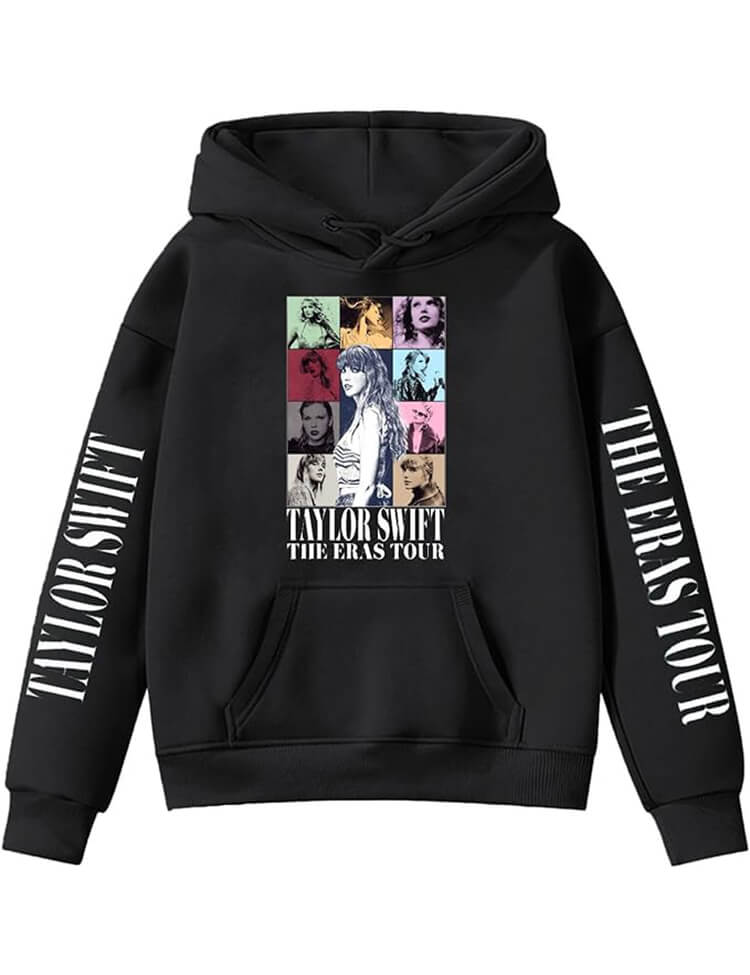 Girl's Hoodies Casual Taylor Sweatshirt Kids Boys Swifts Pullover Hooded Concert Outfits