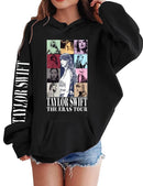 Girl's Hoodies Casual Taylor Sweatshirt Kids Boys Swifts Pullover Hooded Concert Outfits