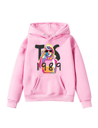 Girl's Hoodies Casual Taylor Sweatshirt Kids Boys Swifts Pullover Hooded Concert Outfits