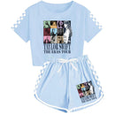 Girls' Clothing Sets Casual Taylor 2 Piece Short Sleeve T Shirt and Pant Sets