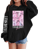 Girl's Hoodies Casual Taylor Sweatshirt Kids Boys Swifts Pullover Hooded Concert Outfits