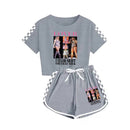 Girls' Clothing Sets Casual Taylor 2 Piece Short Sleeve T Shirt and Pant Sets