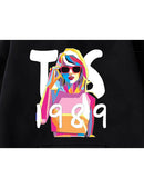 Girl's Hoodies Casual Taylor Sweatshirt Kids Boys Swifts Pullover Hooded Concert Outfits