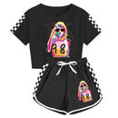 Girls' Clothing Sets Casual Taylor 2 Piece Short Sleeve T Shirt and Pant Sets