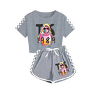 Girls' Clothing Sets Casual Taylor 2 Piece Short Sleeve T Shirt and Pant Sets