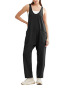 Jumpsuits For Women Casual Summer Dressy Sleeveless Overalls Long Loose Baggy Rompers