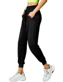 Women's Joggers Pants Drawstring Running Sweats Athletic Workout Gym Yoga Sweatpants with Pockets