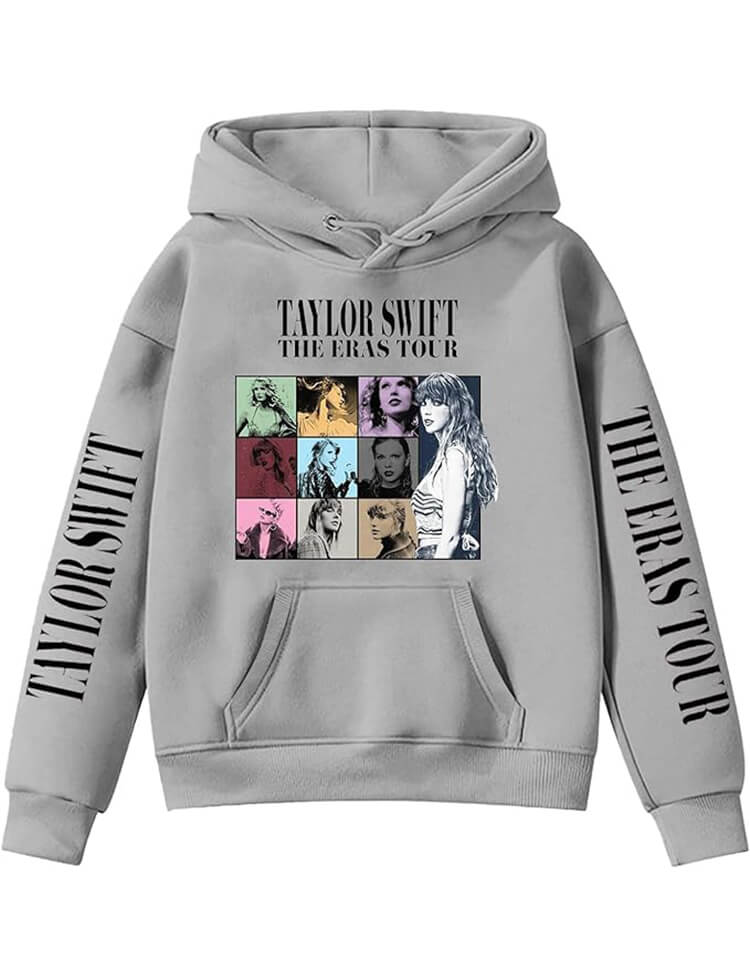 Girl's Hoodies Casual Taylor Sweatshirt Kids Boys Swifts Pullover Hooded Concert Outfits