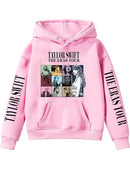 Girl's Hoodies Casual Taylor Sweatshirt Kids Boys Swifts Pullover Hooded Concert Outfits