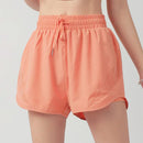 Summer Thin Loose Quick Dry Running Training Fitness Pants Yoga Shorts With Lining For Women