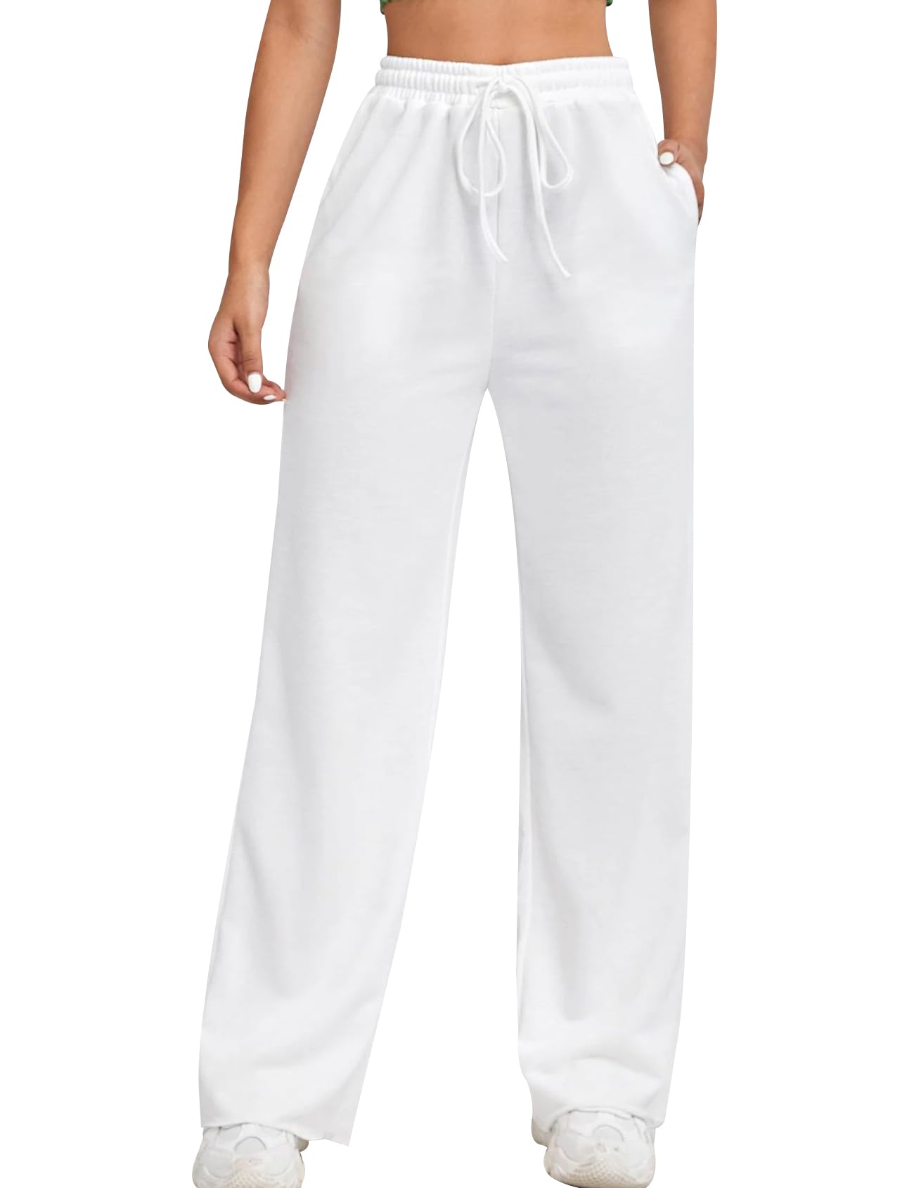 Women's Wide Leg Drawstring Sweatpants