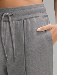 Women's Drawstring Ribbed Waisted Sweatpants