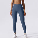 New Yoga Pants Women Back V Waist Hip Lifting Peach Pants High Waisted Sports Pants Gym Workout Pants