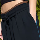 Women's Casual Baggy Sweat Pants  Drawstring Trousers with Pockets