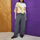 Women's Casual Baggy Sweat Pants  Drawstring Trousers with Pockets