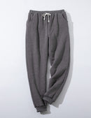 Women's Warm Sherpa Lined Sweatpants Drawstring Jogger Fleece Pants with Pockets