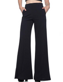 Women's Dress Pants Wide Leg Flare Pants Loose Casual Work Trousers