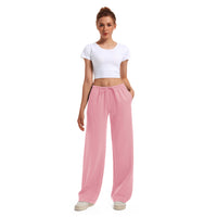 Women's Drawstring Elastic Low Waist Pants with Pockets