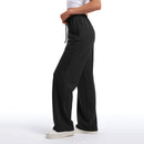 Women's Drawstring Elastic Low Waist Pants with Pockets