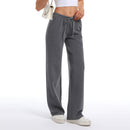 Women's Drawstring Elastic Low Waist Pants with Pockets