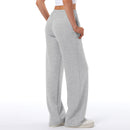 Women's Drawstring Elastic Low Waist Pants with Pockets