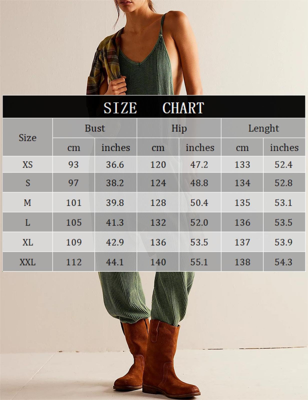 Women's Sleeveless Jumpsuits Casual Waffle Knit Rompers Spaghetti Strap One Piece Jumpsuits