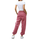 Women's Active High Waisted Sweatpants Workout Joggers Pants Baggy Lounge Bottoms