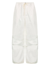 Baggy Pants for Women Drawstring Elastic Low Waist Cargo Pants Y2k Streetwear