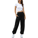 Women's Active High Waisted Sweatpants Workout Joggers Pants Baggy Lounge Bottoms