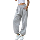 Women's Active High Waisted Sweatpants Workout Joggers Pants Baggy Lounge Bottoms