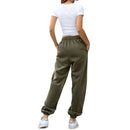 Women's Active High Waisted Sweatpants Workout Joggers Pants Baggy Lounge Bottoms