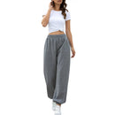 Women's Active High Waisted Sweatpants Workout Joggers Pants Baggy Lounge Bottoms